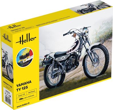 Heller 1:8 56902 Starter KIT Yamaha TY 125