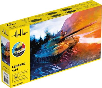 Heller 1:35 57126 Starter KIT Leopard 1A4