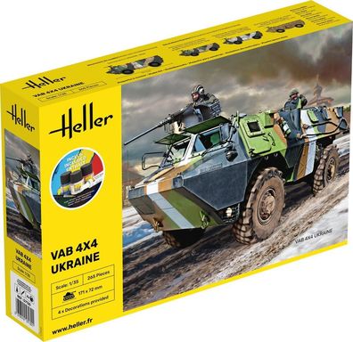 Heller 1:35 57130 Starter KIT VAB 4x4 Ukraine