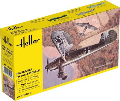 Heller 1:72 80238 Focke Wulf FW 56A-1 Stösser