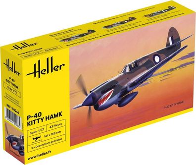 Heller 1:72 80266 P-40 Kitty Hawk