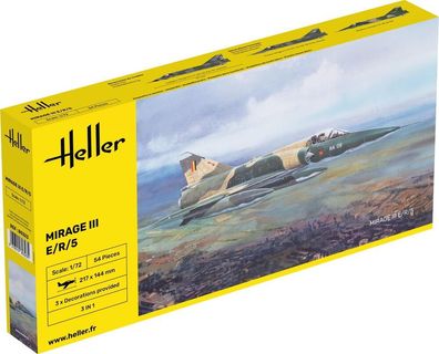 Heller 1:72 80323 Mirage III E