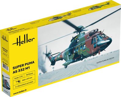 Heller 1:72 80367 Super Puma AS 332 M1