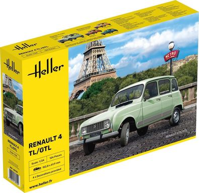 Heller 1:24 80759 Renault 4TL/GTL