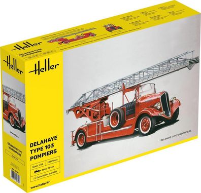 Heller 1:24 80780 Delahaye Type 103 Pompiers