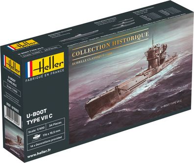 Heller 1:400 81002 U-Boot Type VII C