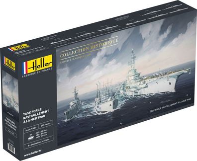 Heller 1:400 81092 Task Force Ravitaillement à la mer 1968