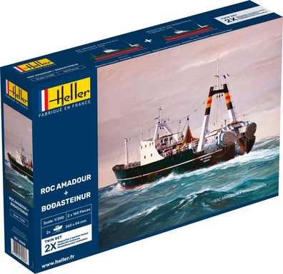 Heller 1:200 85608 Twin Set Roc Amadour + Bordasteinur