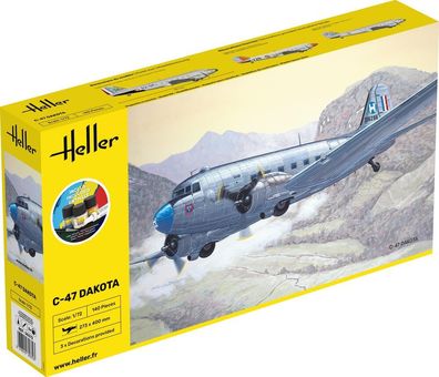 Heller 1:72 35372 Starter KIT C-47 Dakota
