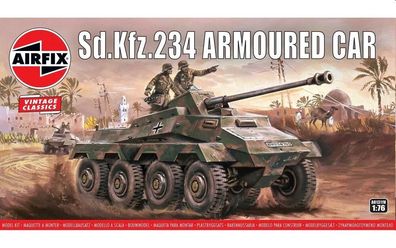 Airfix 1:76 A01311V SDKFZ-Armoured Car - NEU