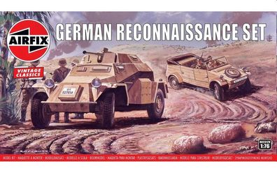 Airfix 1:76 A02312V German Reconnaisance Set - NEU