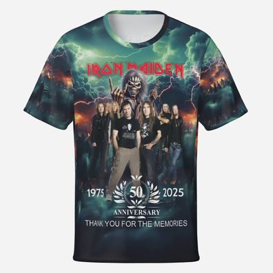 Iron Maiden Tour T-Shirt 2025 /2026 #03 50 Jahre Iron Maiden