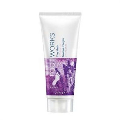AVON foot works Tonerdemaske für die Füße mit Lavendel