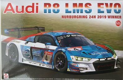 NUNU-BEEMAX 1:24 PN24026 Audi R8 LMS EVO Nurburgr. 2019 - NEU