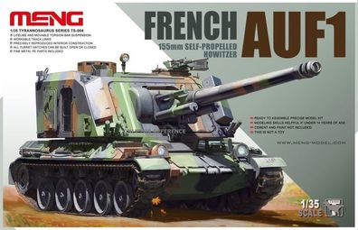 MENG-Model 1:35 TS-004 French AUF1 155mm Self-propelled Howitze