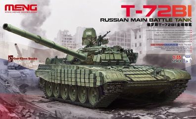 MENG-Model 1:35 TS-033 Russian Main Battle Tank T-72B1