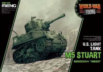 MENG-Model WWT-012 U.S. Light Tank M5 Stuart (Cartoon Model