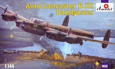 Amodel 1:144 AMO1433 Avro Lancaster B. III Dambuster
