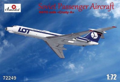 Amodel 1:72 AMO72249 Tupolev Tu-134A LOT airlines