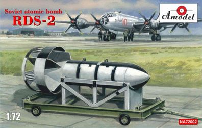 Amodel 1:72 AMO-NA72002 Soviet atomic bomb RDS-2