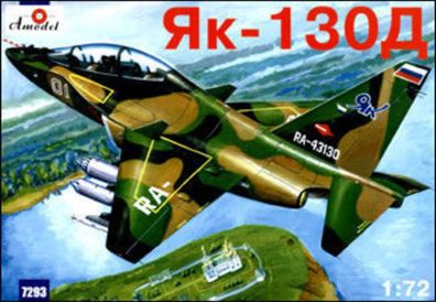 Amodel 1:72 AMO7293 Yakovlev Yak-130D Russian modern trai.a