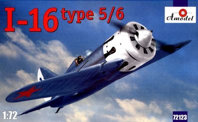 Amodel 1:72 AMO72123 I-16 type 5/6 Soviet fighter