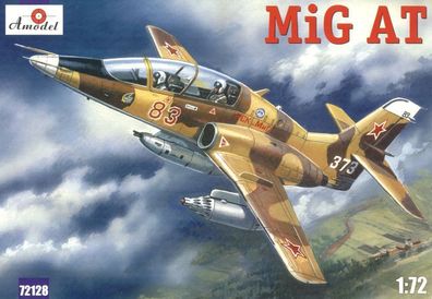 Amodel 1:72 AMO72128 MiG-AT (late) Russian modern trainer air