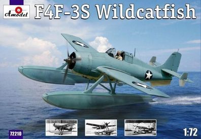 Amodel 1:72 AMO72210 F4F-3S 'Widcatfish' USAF floatplane