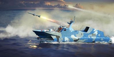 Trumpeter 1:144 108 PLA Navy Type 22 Missile Boat