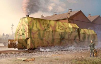 Trumpeter 1:35 219 Ger. Panzerlok BR57 Armoured Locomotive