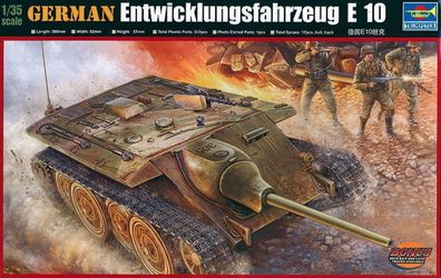 Trumpeter 1:35 385 German E-10 Tank - NEU