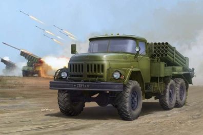 Trumpeter 1:35 1032 Russian 9P138 Grad-1 on Zil-131