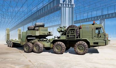 Trumpeter 1:35 1086 BAZ-6403 with ChMZAP-9990-071 trailer