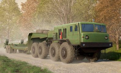 Trumpeter 1:35 1089 MAZ-545 Transporter with CHMZAP-5247G Semi-trailer