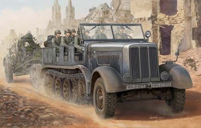 Trumpeter 1:35 1583 Sd. Kfz.8 Schwerer Zugkraftwagen 12t - NEU