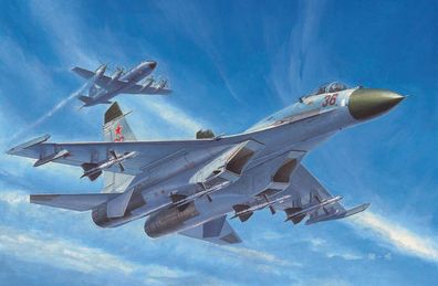 Trumpeter 1:72 1661 Russian Su-27 Early type Fighter