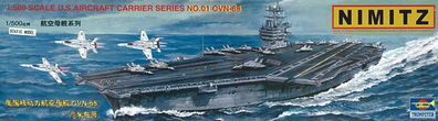 Trumpeter 1:500 5201 Flugzeugträger USS Nimitz CVN 68