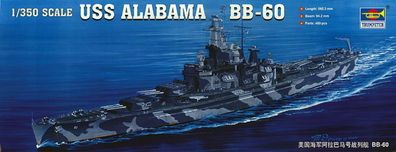 Trumpeter 1:350 5307 USS Alabama BB-60