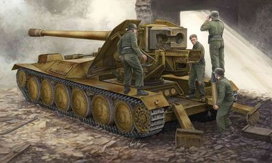Trumpeter 1:35 5523 12,8cm PAK 44 Waffenträger Krupp 1 - NEU