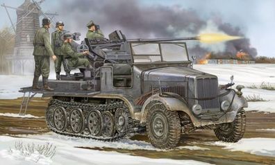 Trumpeter 1:35 5532 Ger. Sd. Kfz.6/2 3,7cm Flak 37 auf Selbst - NEU