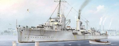 Trumpeter 1:700 5793 German Zerstörer Z-7, 1942