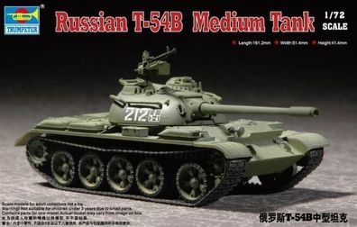 Trumpeter 1:72 7281 Russian T-54B Medium Tank