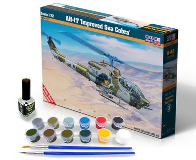 Mistercraft 1:72 SD-62 AH-1T Improved Sea Cobra SUPER SET - NEU