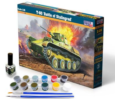 Mistercraft 1:35 SE-04 T-60 Battle of Stalingrad SUPER SET