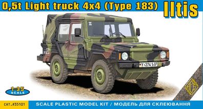 ACE 1:35 ACE35101 0,5t Light truck 4x4 (type 183) Iltis - NEU