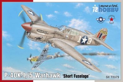 Special Hobby 1:72 100-SH72379 P-40K-1/5 Warhawk - NEU