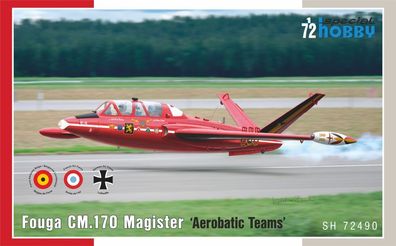 Special Hobby 1:72 100-SH72490 Fouga CM.170 Magister ‘Aerobatic Teams’ - NEU