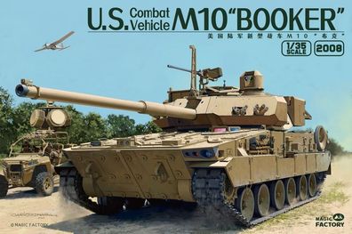 Magic Factory 1:35 2008 U.S. Combat Vehicle M10 Booker