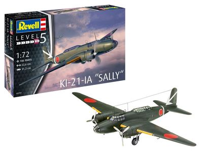 Revell 1:72 3797 Ki-21-la