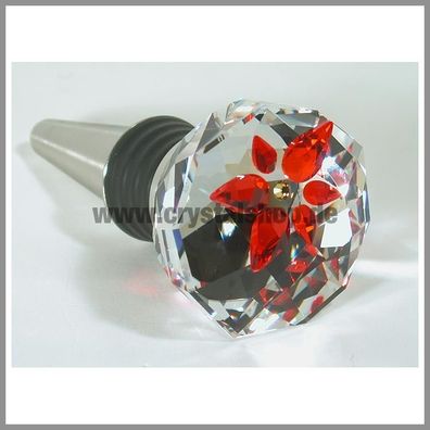 Swarovski Flaschenverschluss Christstern Bottle Stopper Poinsettia 895393 AP2007